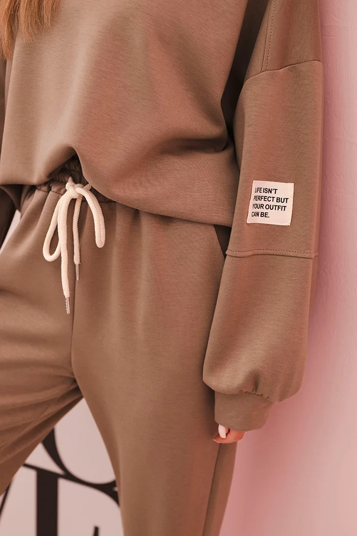 Komplet bluza + spodnie masełko fango - obrazek 4